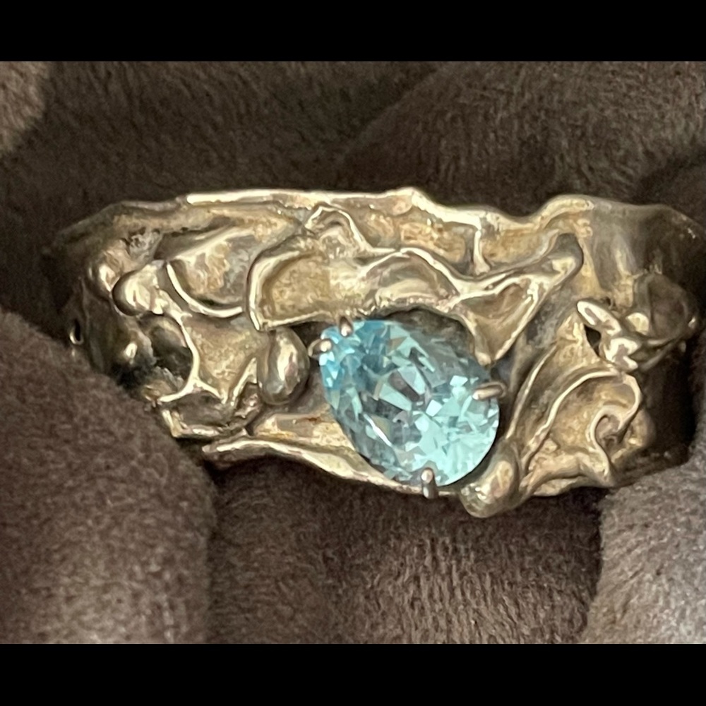Breathtaking!!! MARKSZ artisan sterling handmade bracelet signed!! Exquisite!!